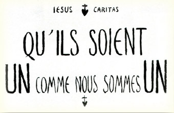 Qu’ils soient un comme nous sommes un